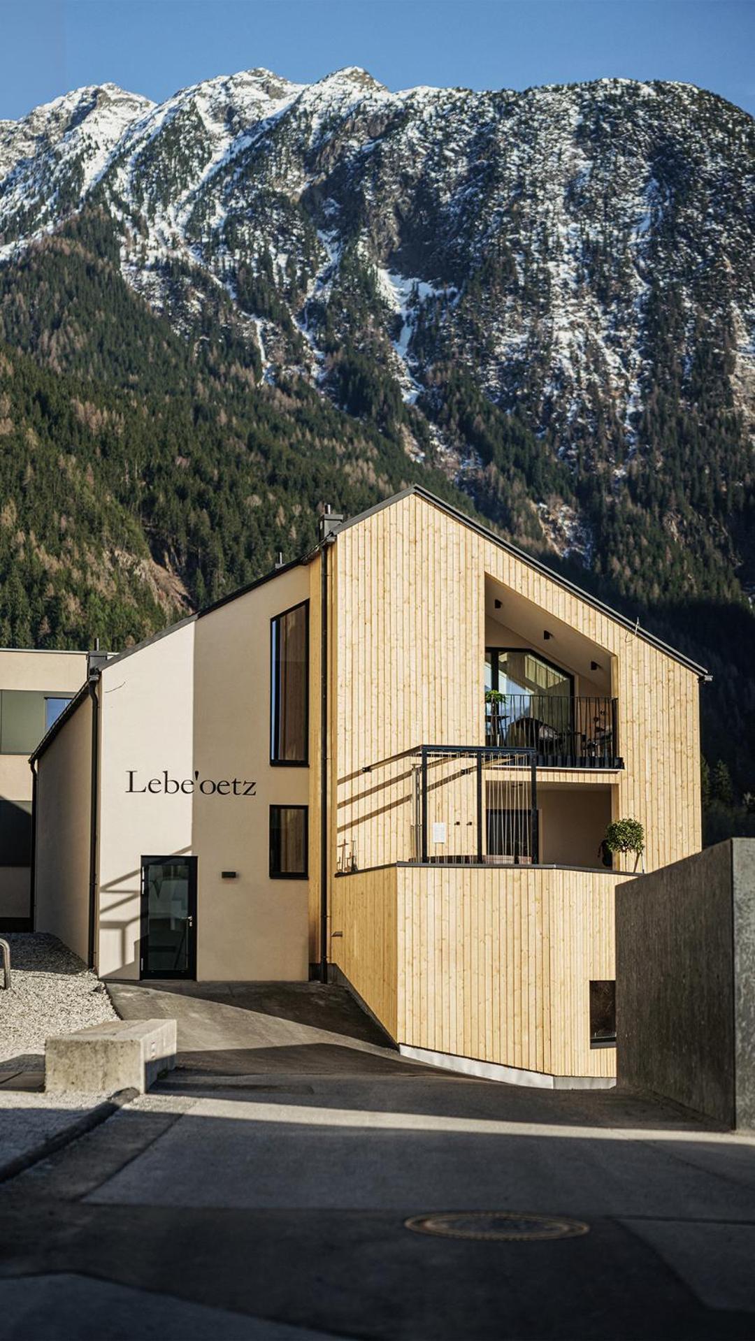 Lebe'Oetz - Das Ferienapartmenthaus Im Zentrum Von オエッツ エクステリア 写真